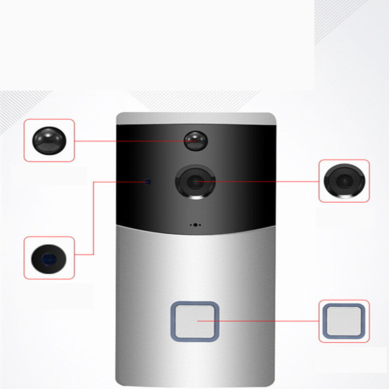 Home WiFi wireless video intercom doorbell with HD camera and two‑way audio