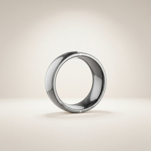 Waterproof smart ring with health tracking and touch‑control features