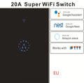 Smart WiFi high‑power water heater touch switch with mobile app remote control