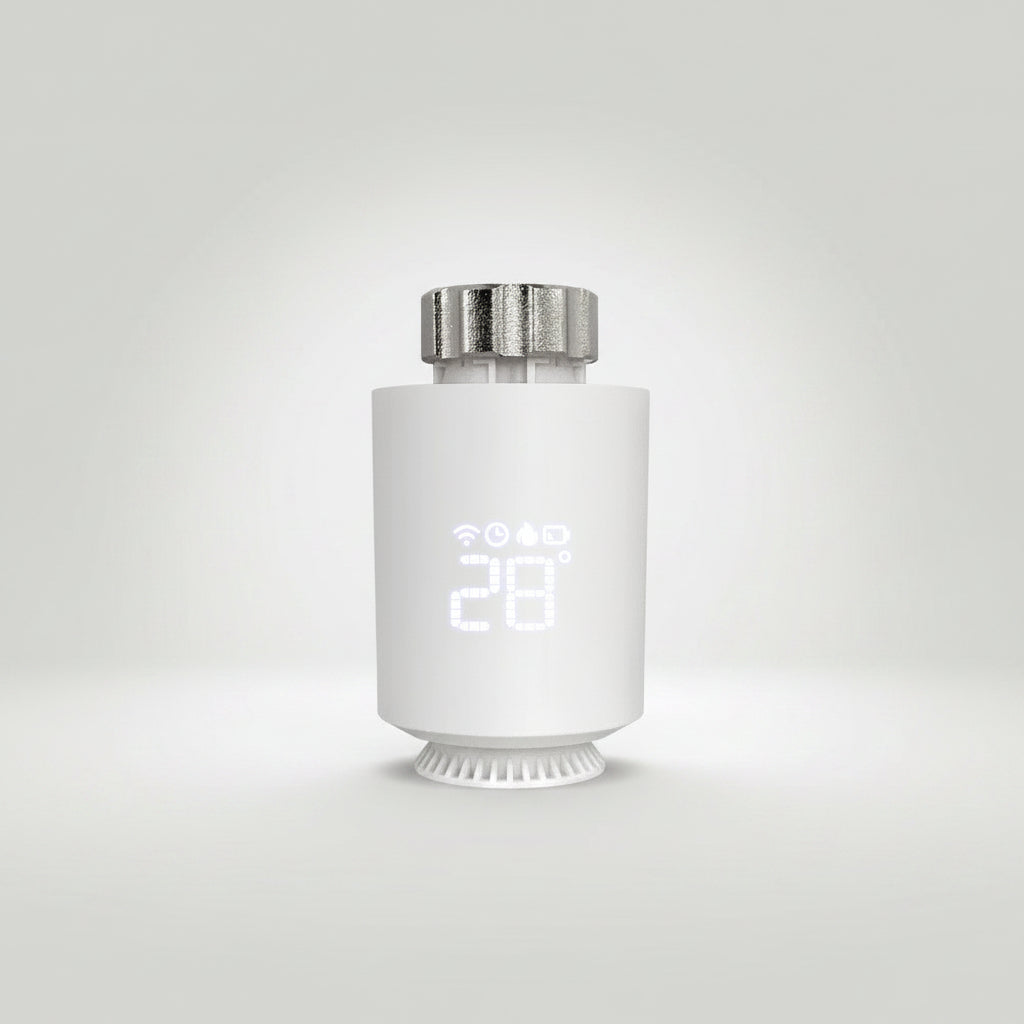 Smart radiator thermostat valve with mobile APP intelligent temperature control