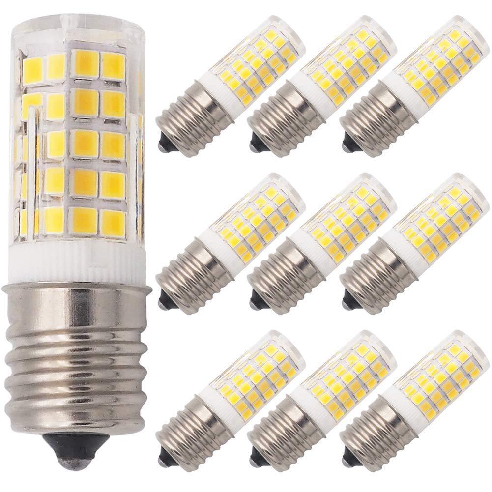 A 9-pack of cylindrical LED corn bulb light sockets, featuring one large close-up on the left and eight smaller ones arranged in a grid on the right, all on a plain white background.