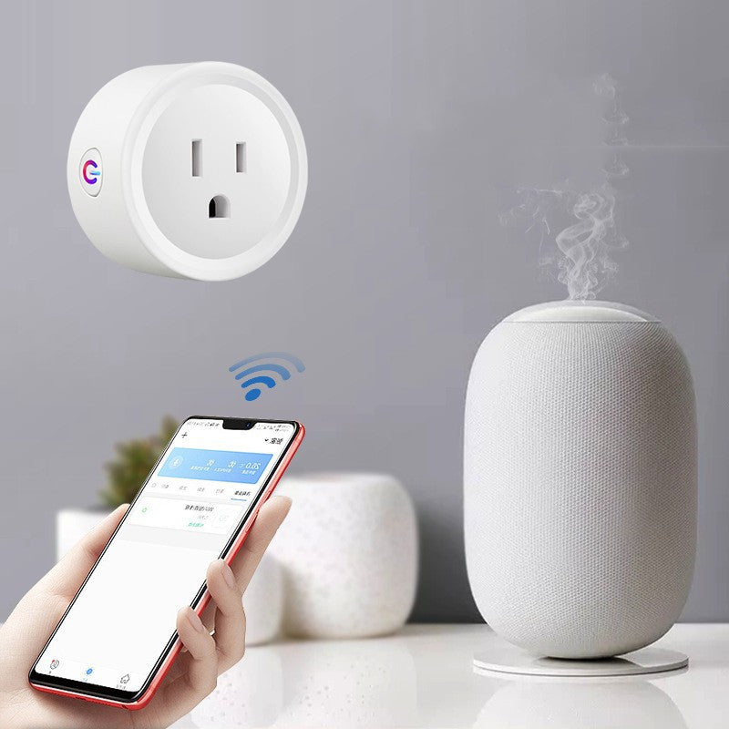 US standard WiFi smart socket with mobile APP remote control and timer scheduling