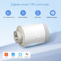 Intelligent thermostatic radiator valve plastic controller for smart temperature control