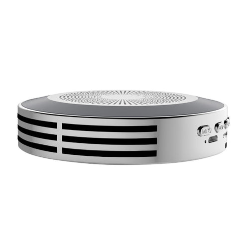 AI smart wireless speaker with Bluetooth, TF card, and U‑disk playback