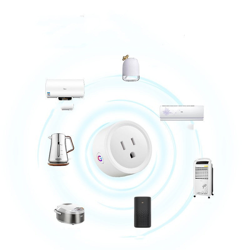 US standard WiFi smart socket with mobile APP remote control and timer scheduling