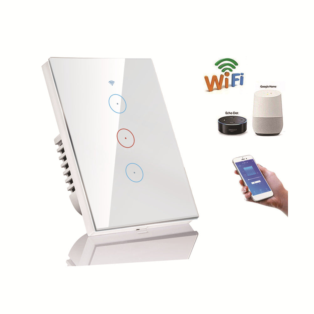 Australian smart WiFi touch wall panel compatible with Smart Life App
