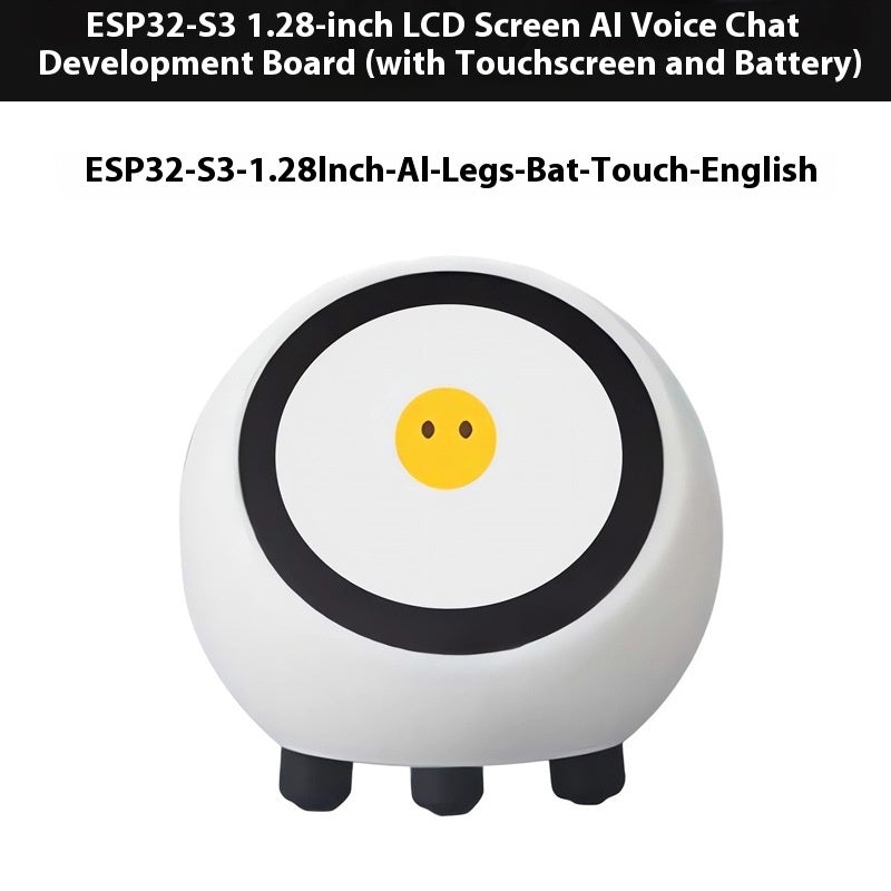 Compact AI‑powered voice interaction robot with touch control, built‑in battery, and stable indoor operation.