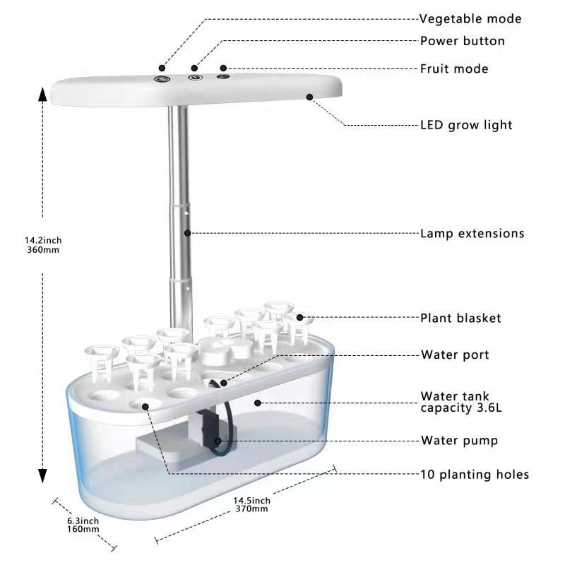 Verdalux Planter Light