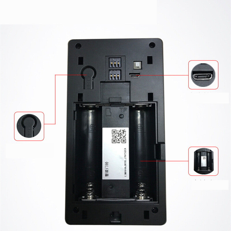 Home WiFi wireless video intercom doorbell with HD camera and two‑way audio