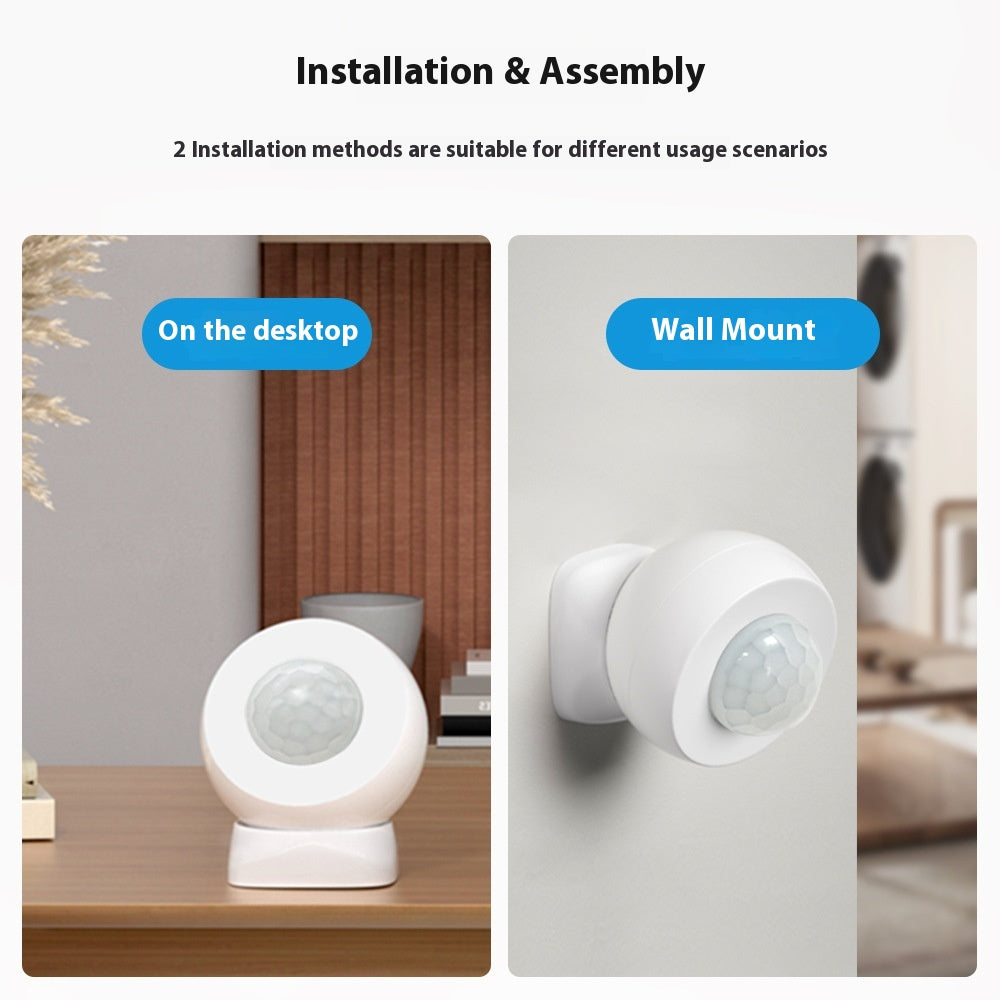 Graffiti ZigBee smart human infrared PIR motion sensor for home automation