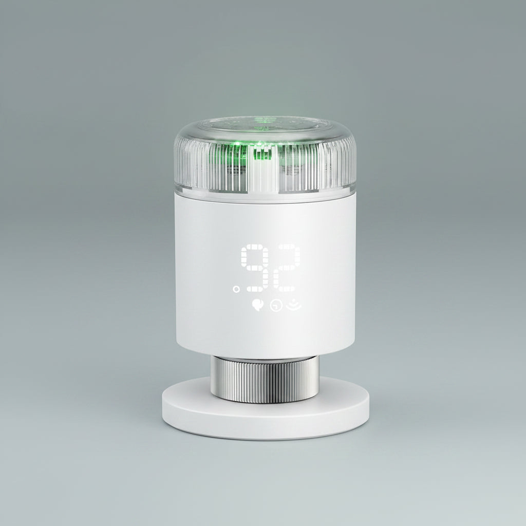Smart thermostatic radiator valve controller with mobile APP intelligent temperature control