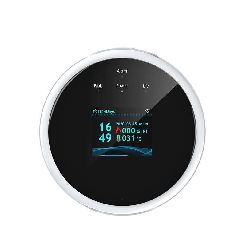 Smart home gas alarm with simple design and fast gas leak detection
