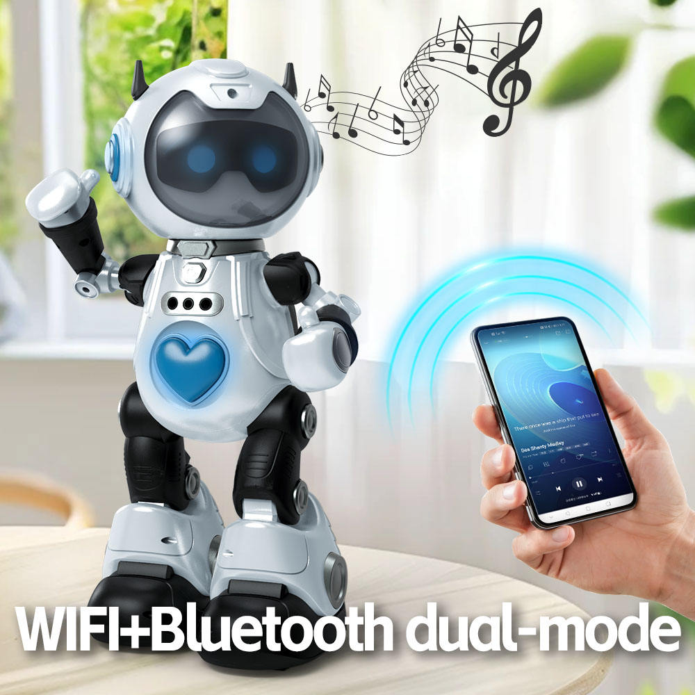 Flytec F11 AI Dialogue Robot Toy — Interactive Voice & Light Show