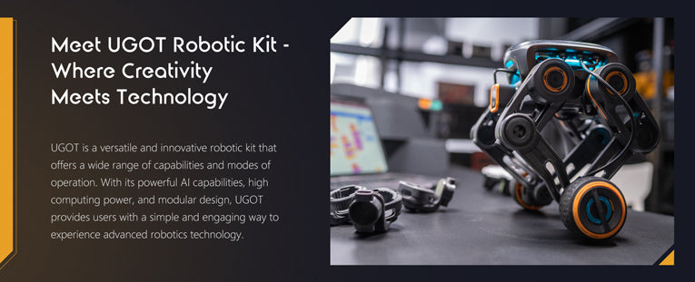 UBTECH UGOT 7-in-1 AI robot kit