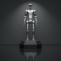 Ti5 T140A V2.1 humanoid robot front view • 42‑DOF bipedal AI robot with dexterous hands • Jetson Orin powered humanoid robot for research • Pro model with RealSense vision sensors