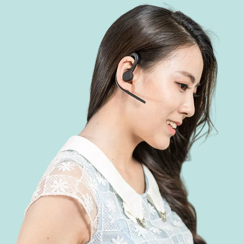 Smart one‑for‑two Bluetooth headset with voice control and HD microphone