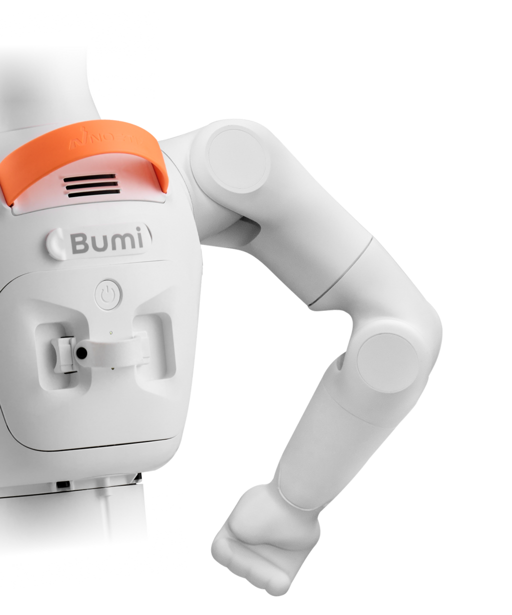 Noetix Bumi humanoid robot back view