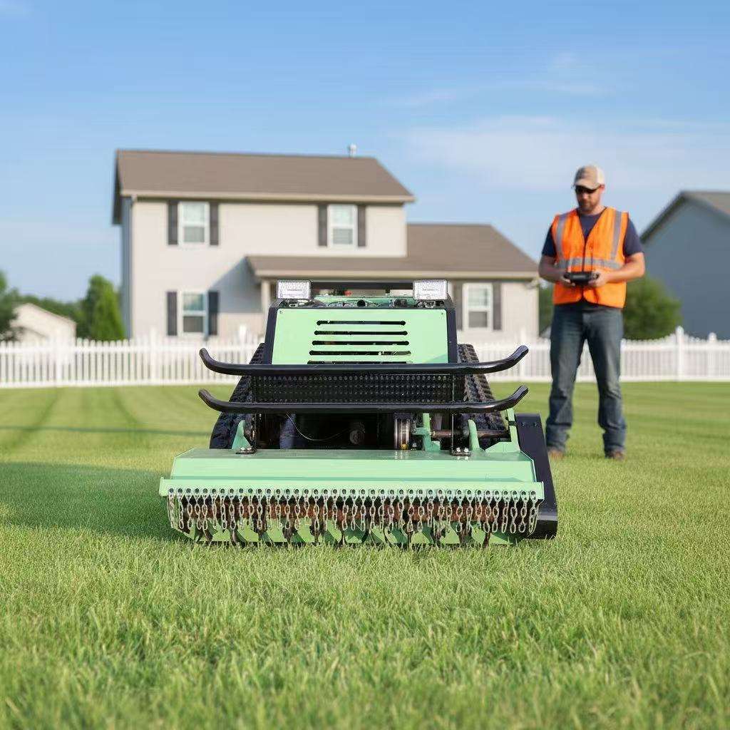 SDL 292-130B Remote-Control Crawler Mower — Diesel, 130cm Cut