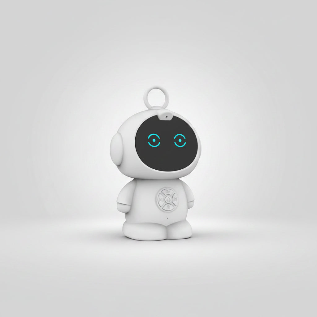 Multilingual AI smart robot with WiFi voice communication and interactive learning features