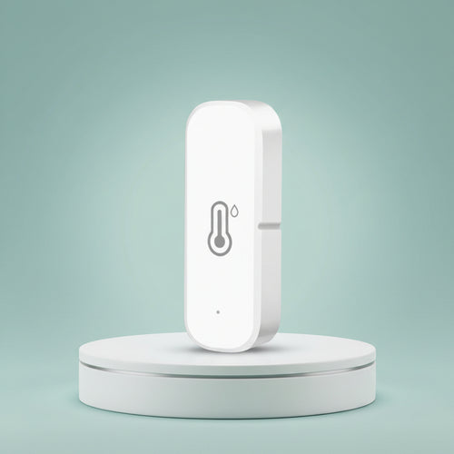 Zigbee smart hygrograph with WiFi app monitoring and voice control for temperature and humidity tracking