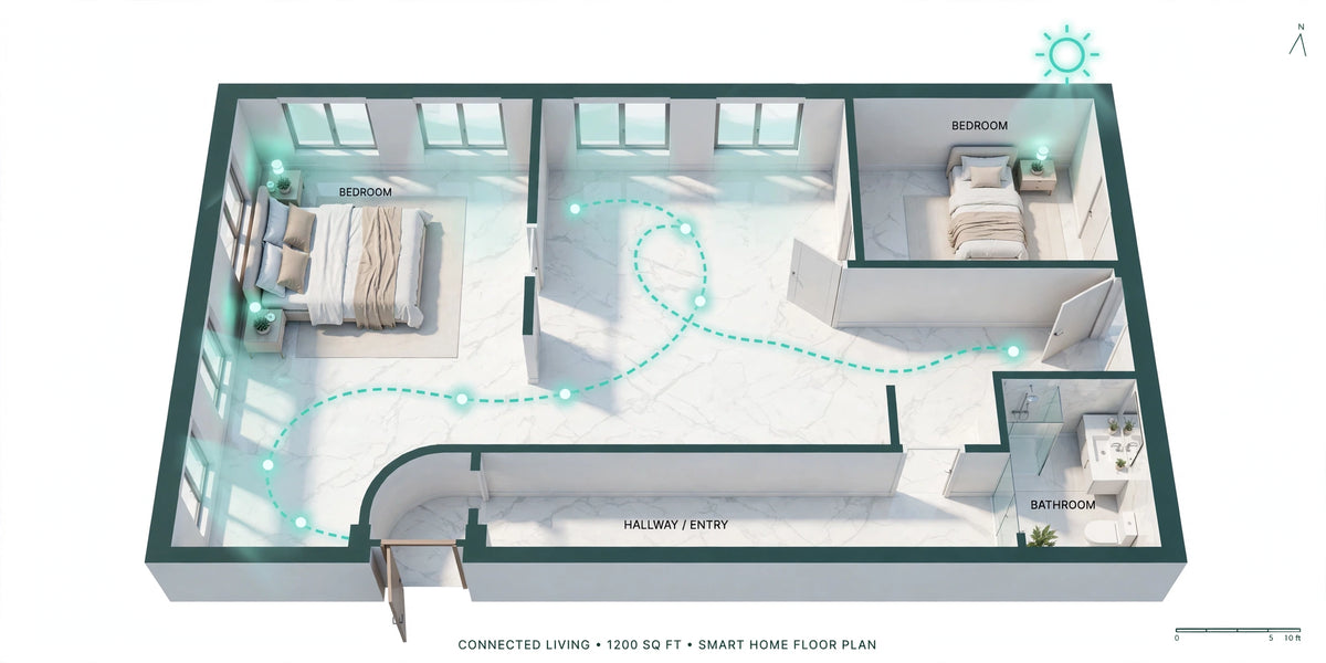 The connected living room