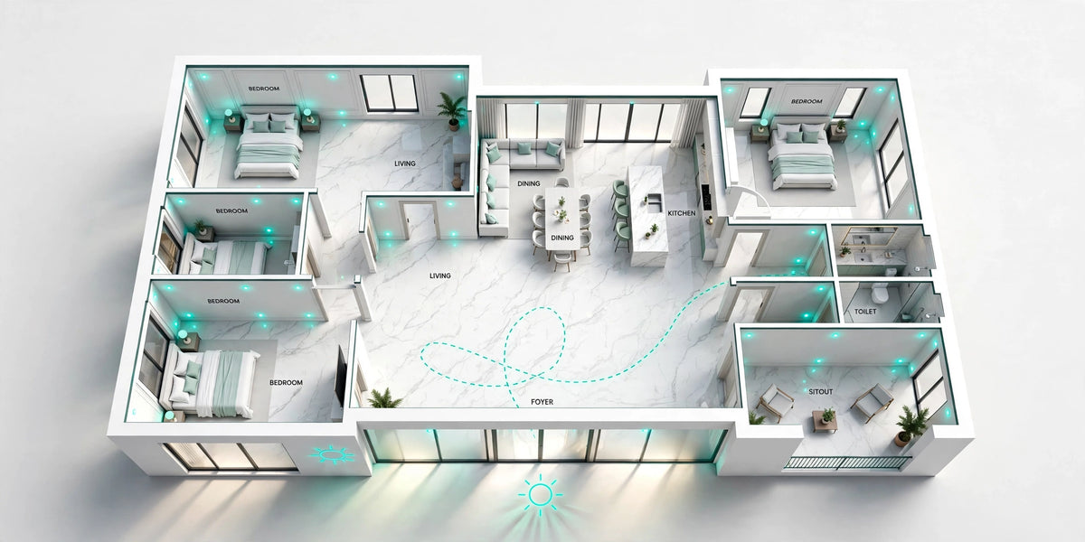 The contemporary luxury home
